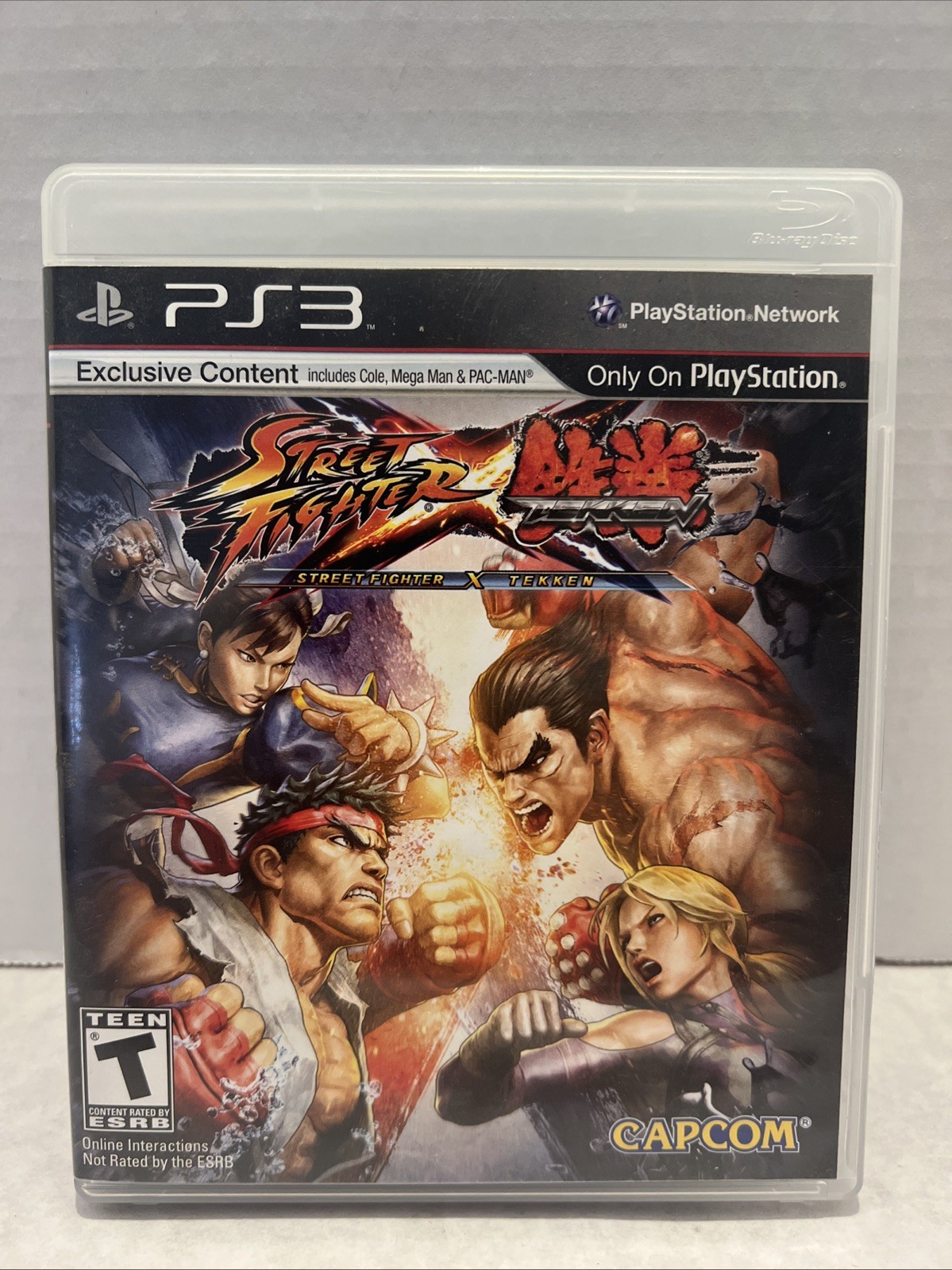 Street Fighter X Tekken – Sony PlayStation 3 – Complete – Near Mint Condition