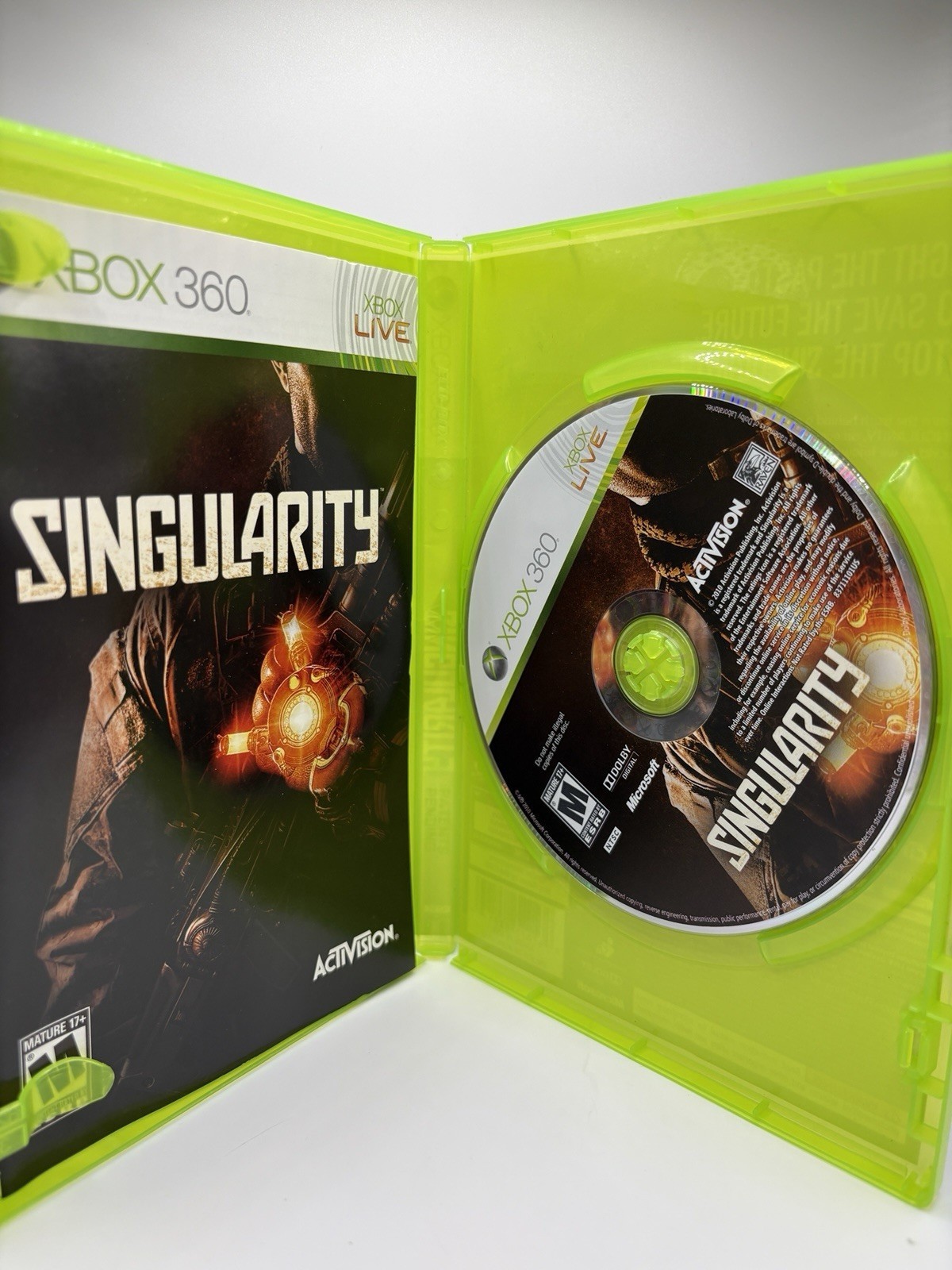 Singularity (Microsoft Xbox 360, 2010) COMPLETE IN BOX MINT