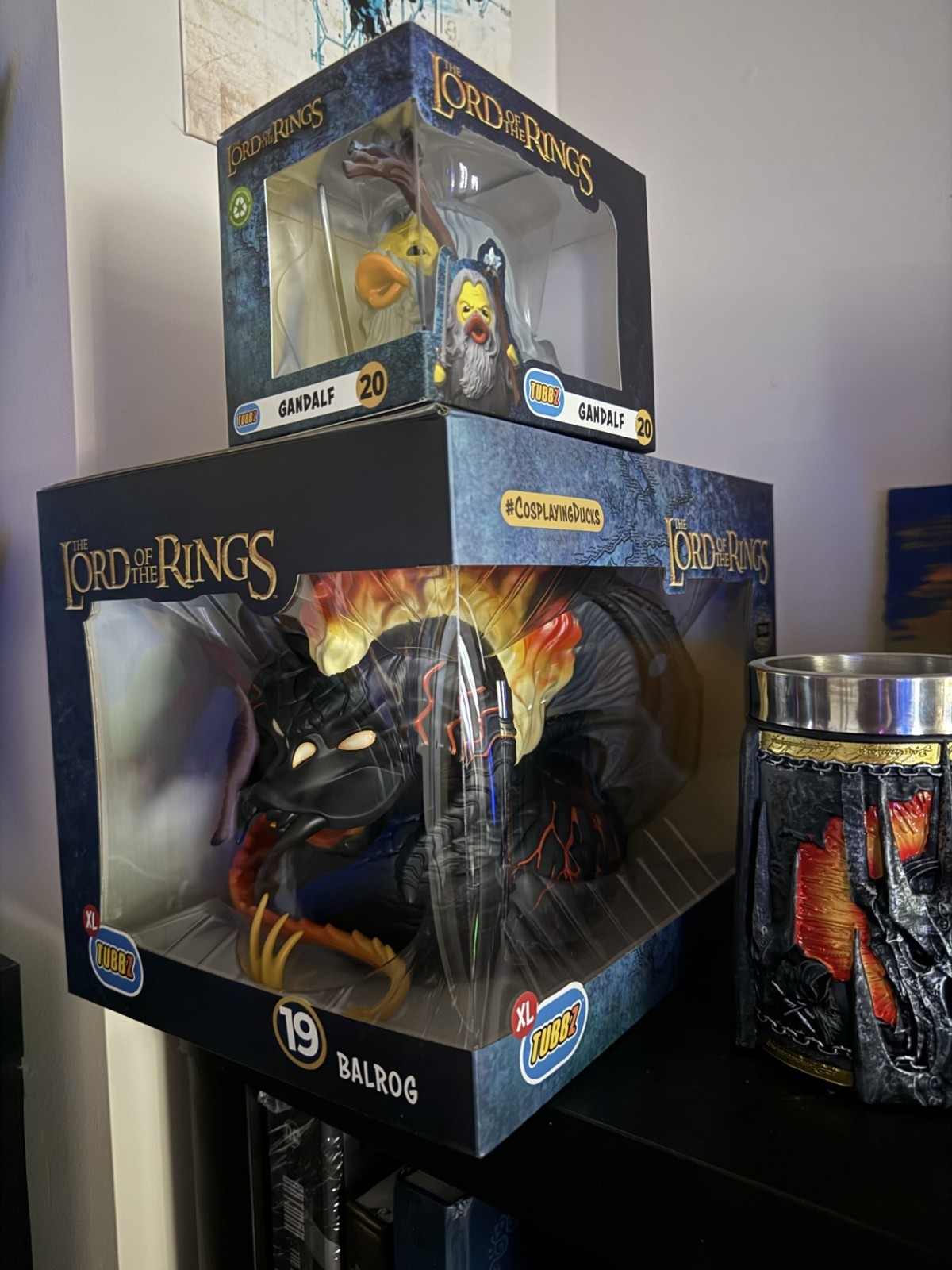TUBBZ XL LIMITED EDITION 1000 Balrog LotR & Gandalf #20 Collectibles New Sealed!