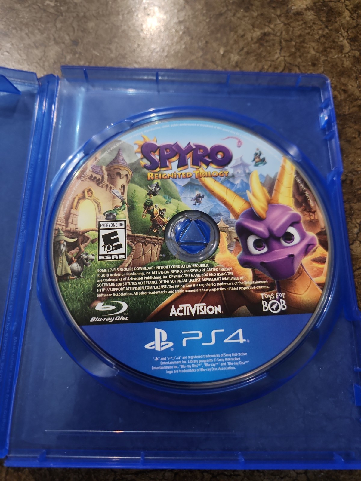 Spyro Reignited Trilogy – PlayStation 4 – Disc Only – Tested & Working
