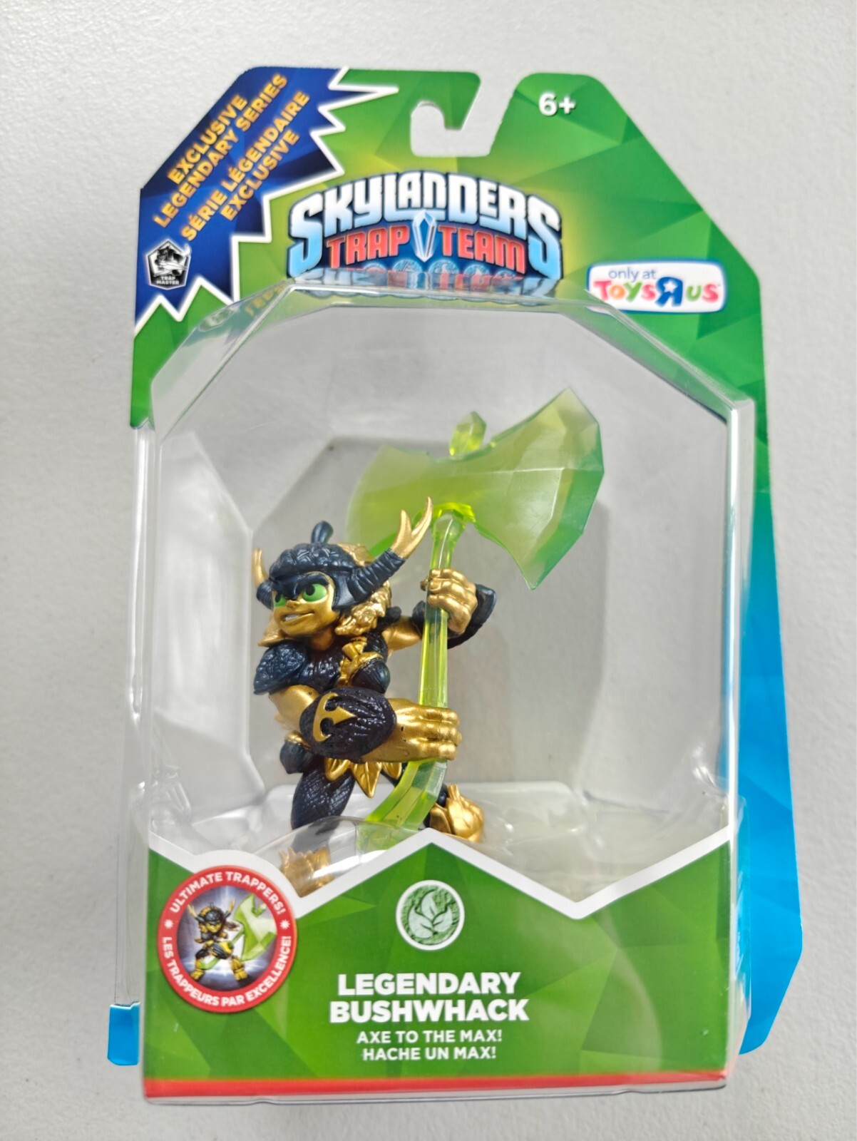 Skylanders Trap Team – Legendary Bushwhack – ToysRUs Exclusive RARE New In Box
