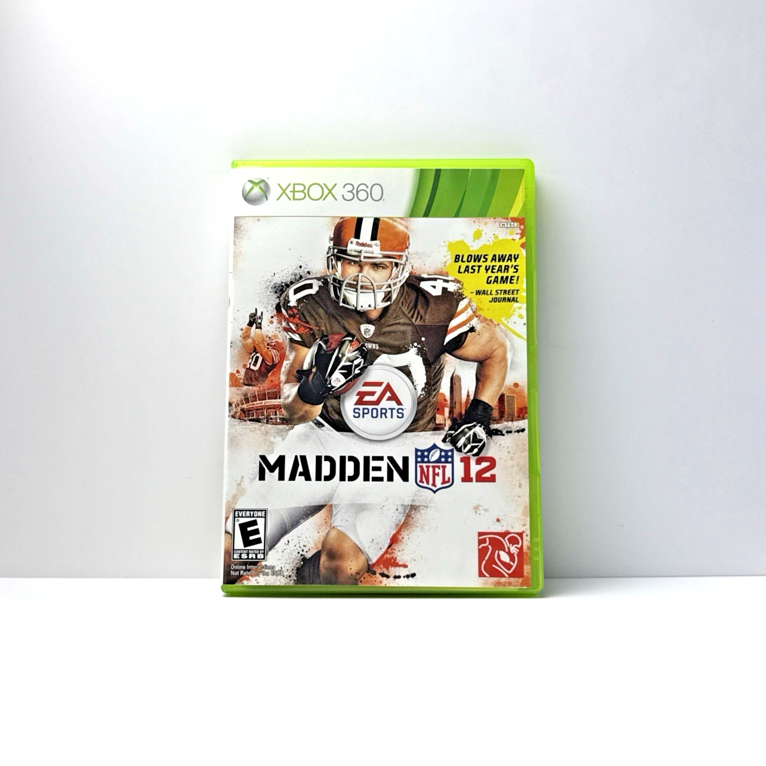 Madden NFL 12 Microsoft Xbox 360 CIB Complete Refurbished & Tested Free Shipping