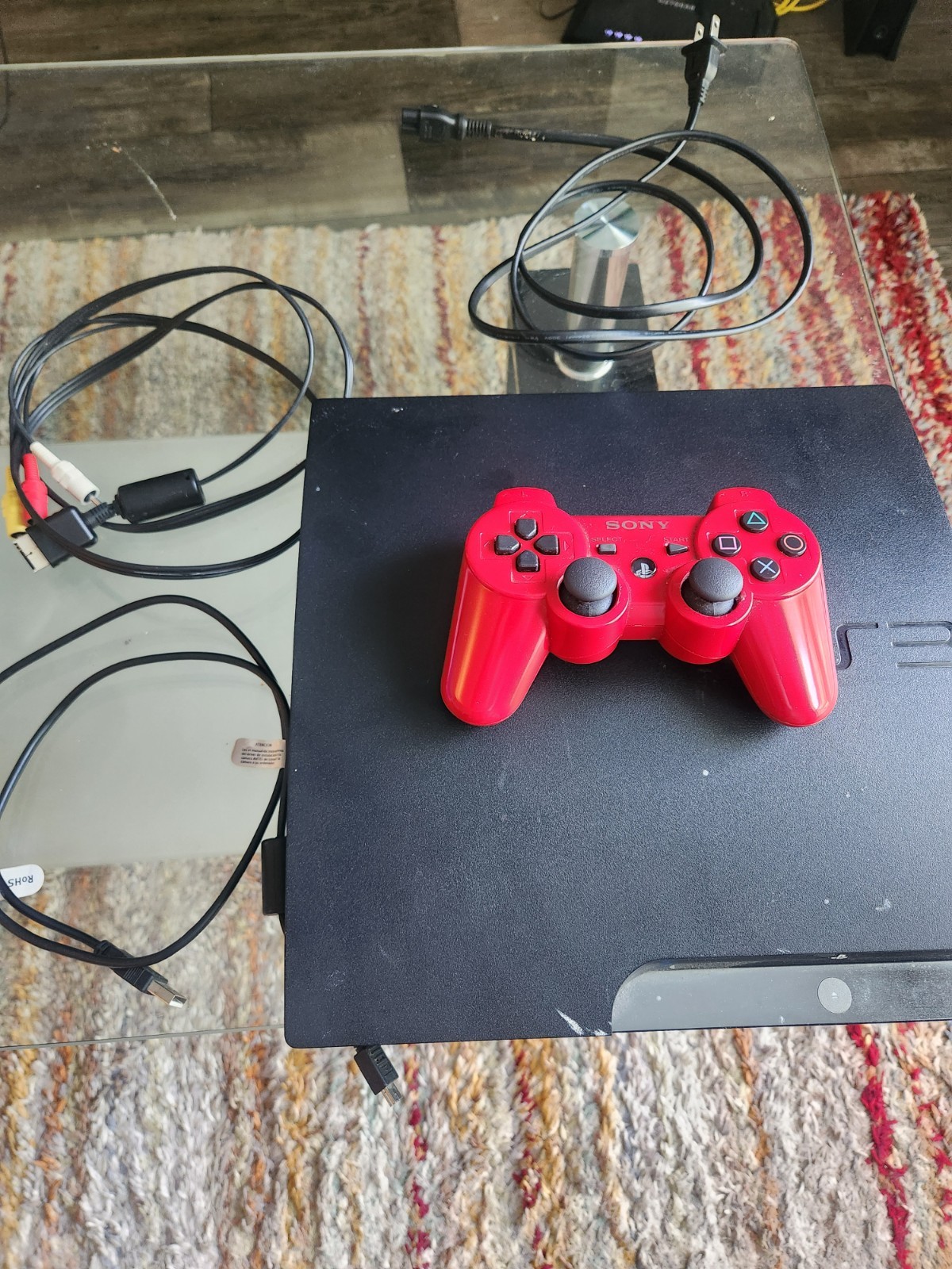 Sony PlayStation 3 Slim 160GB Console – Black-Used