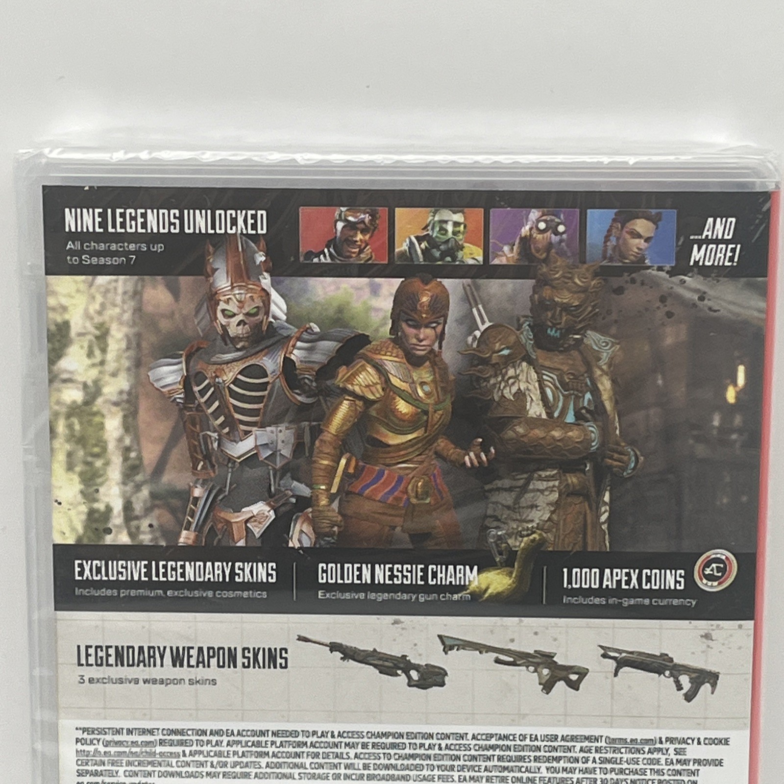 NINTENDO SWITCH APEX Legends CHAMPIONS EDITION (CODE IN BOX)