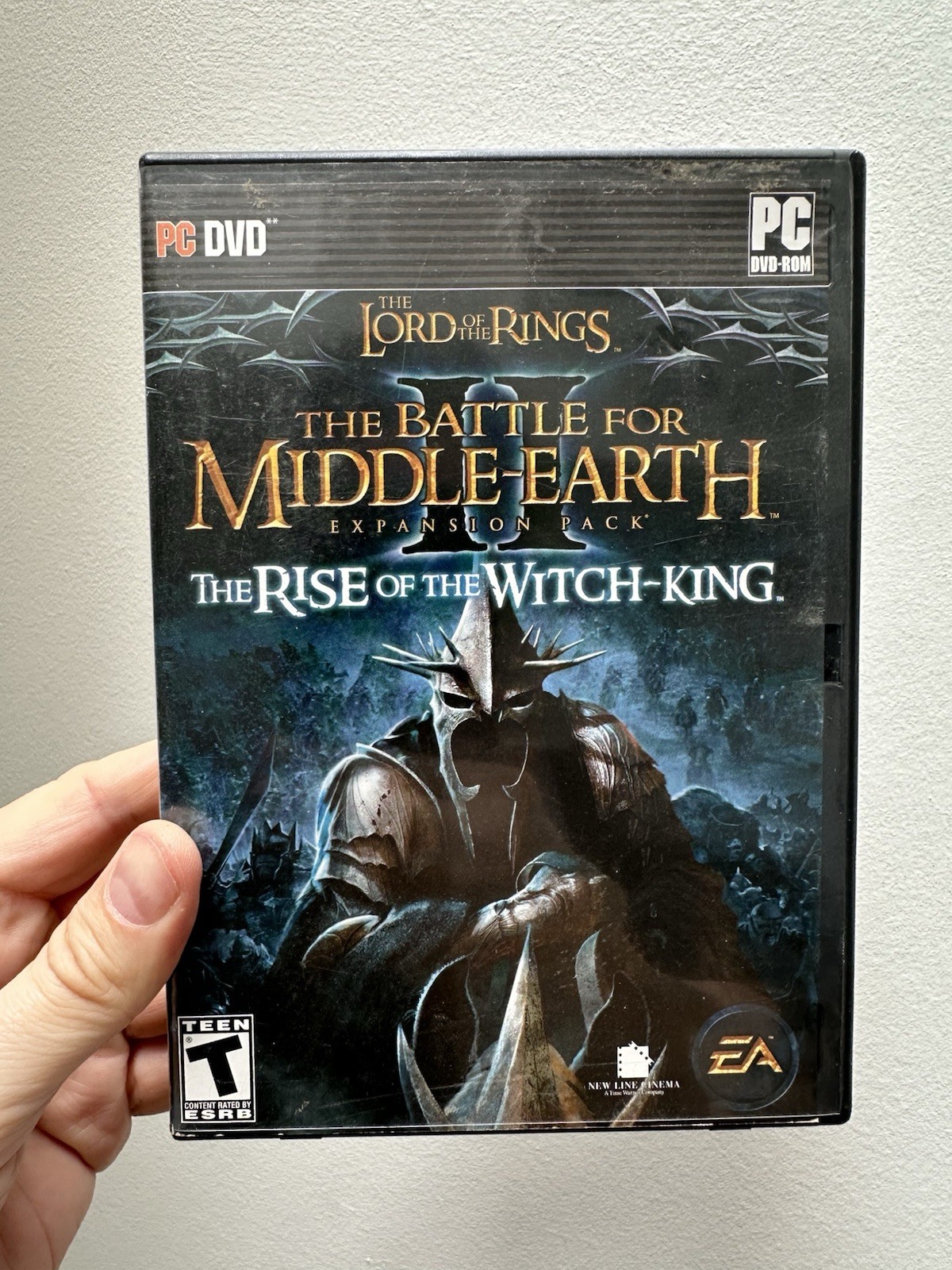 Lord of the Rings Battle for Middle-Earth II Rise of the Witch King PC DVD VG+