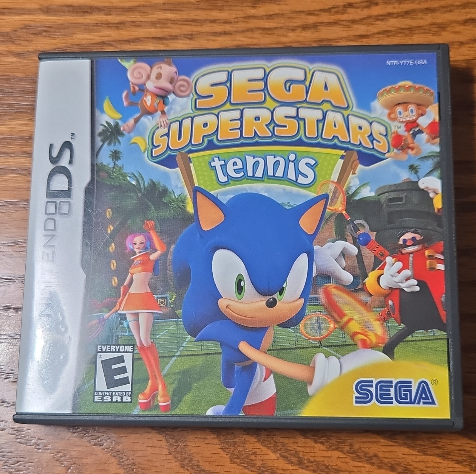 SEGA Sega Superstars Tennis (Nintendo DS) NTSC-U/C E 2008 Tennis Multiplayer