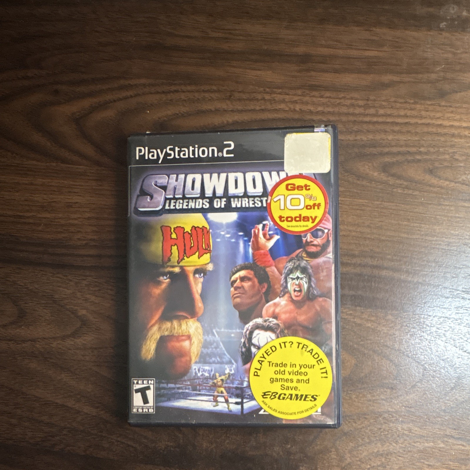 Acclaim Showdown: Legends of Wrestling PS2 Manual Included Sports T NTSC 2004