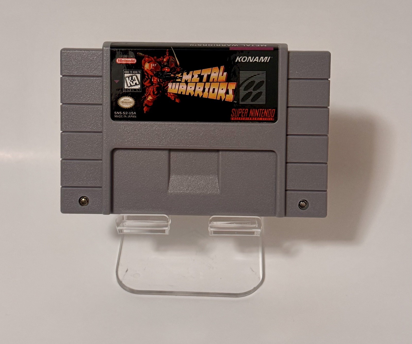 Metal Warriors For Super Nintendo SNES USA Version