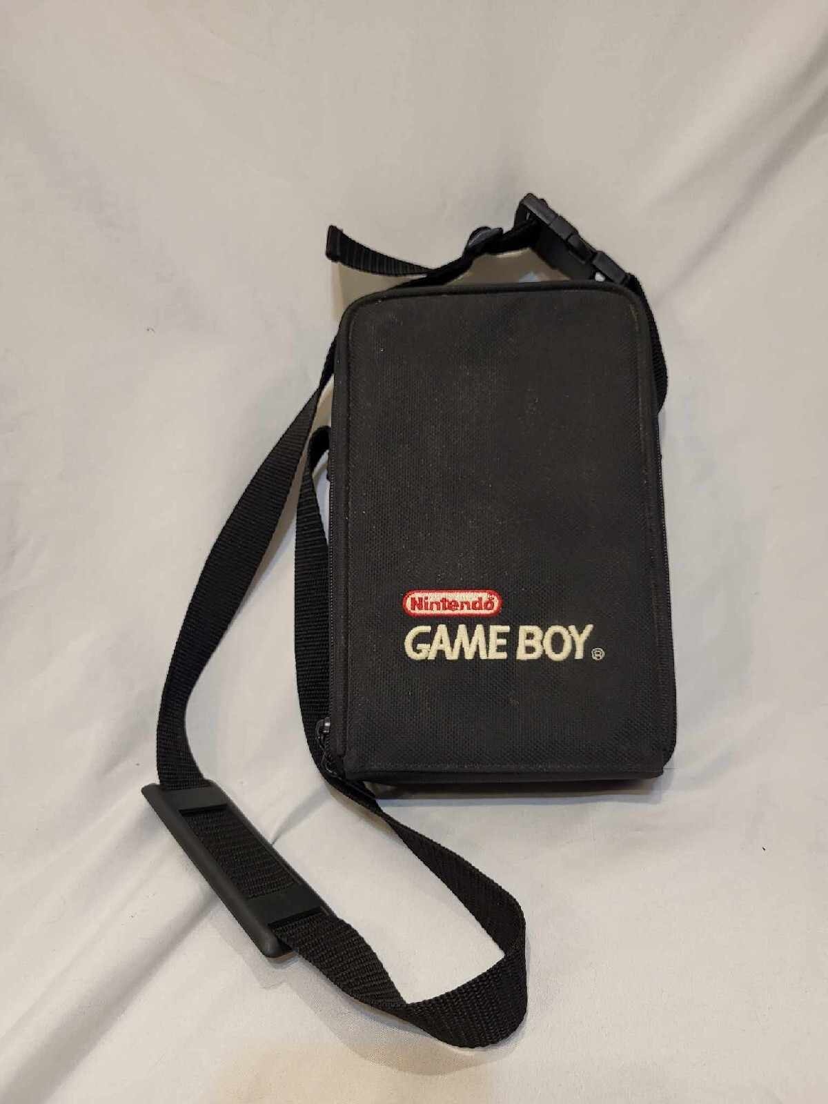 Vintage Nintendo Game Boy Soft Zip Up Case With Internal Plastic Insert