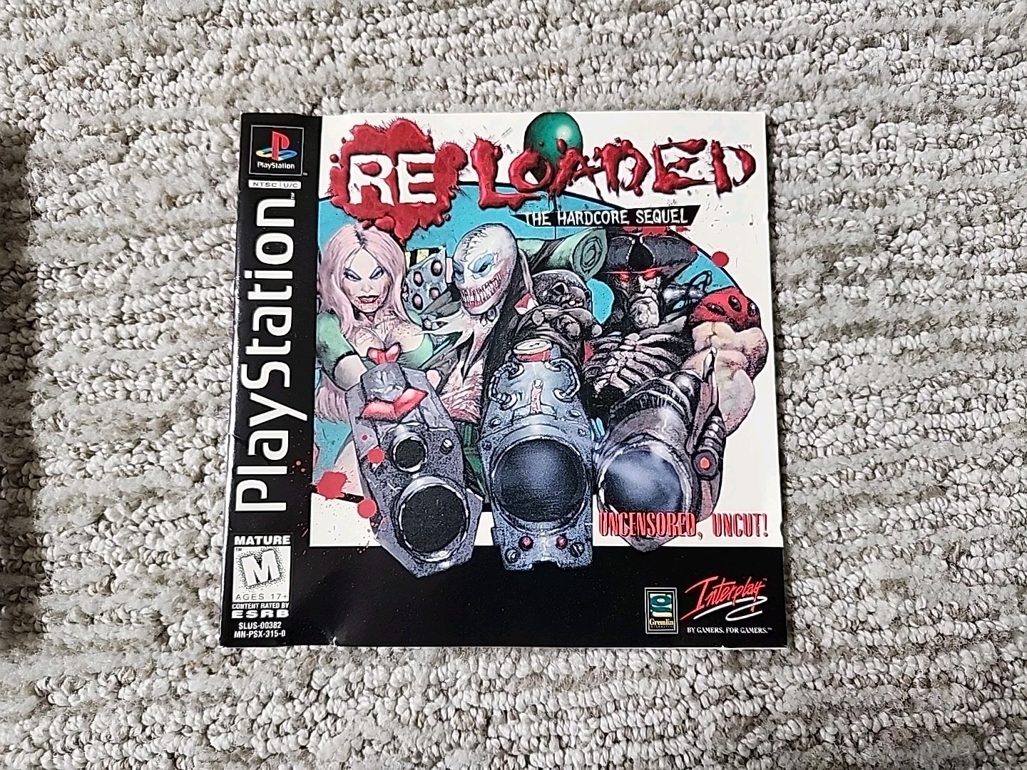 Re-Loaded: The Hardcore Sequel (Sony PlayStation 1, 1996)