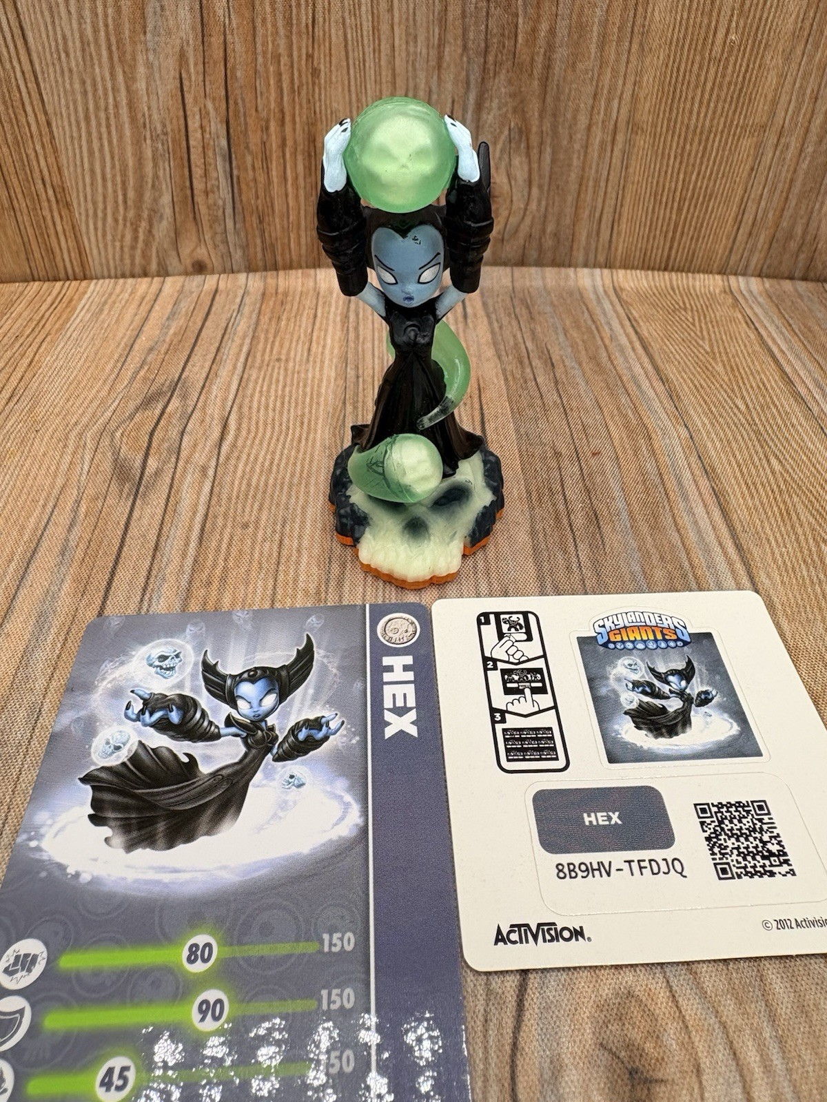 Skylanders Giants Series 2 Hex Undead Toy Figure Figurine 2012