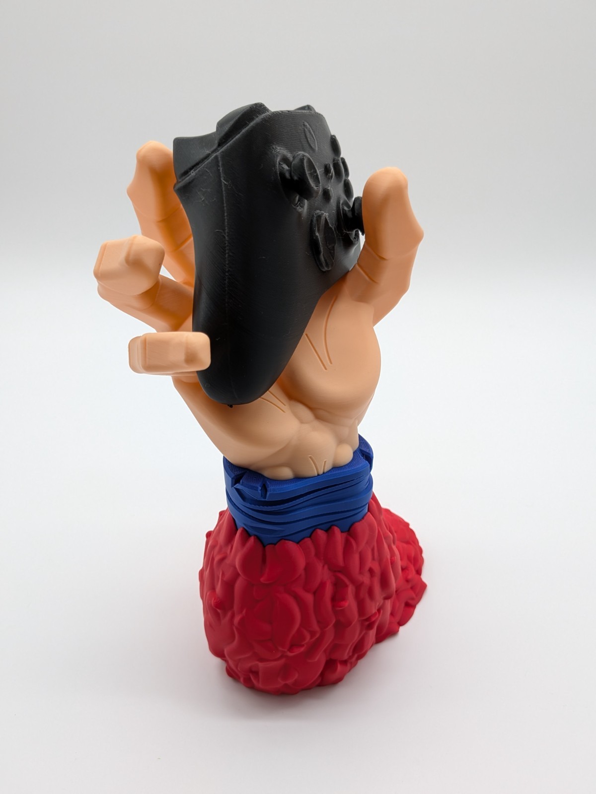Gaming Controller Headphone Stand – Goku SSJ4 from Dragonball – Fan Art
