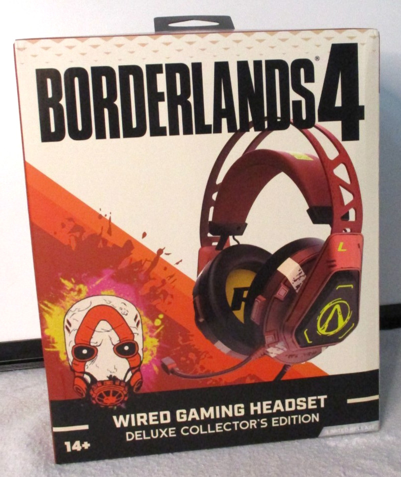GearBox Borderlands 4 Deluxe Collector’s Edition Wired Gaming Headset NEW