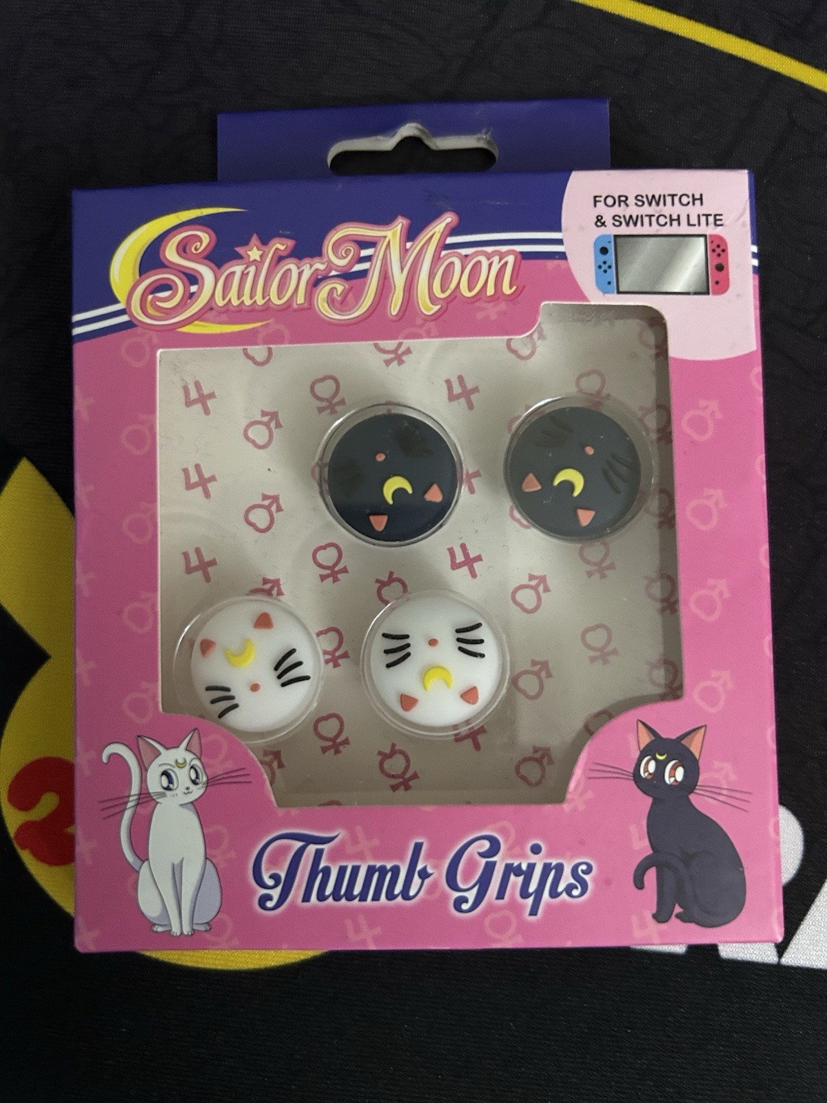 Sailor Moon Stitch Analog Thumb Grip Thumbstick Cap for Nintendo Switch/Lite