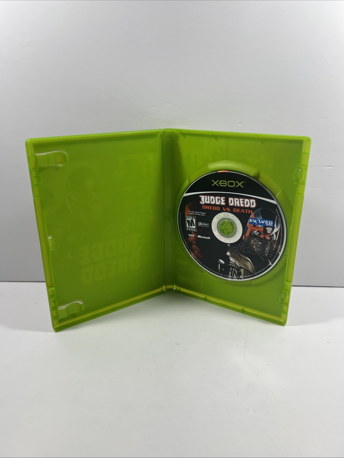 Judge Dredd: Dredd vs Death (Microsoft Xbox, 2005) No Manual Tested
