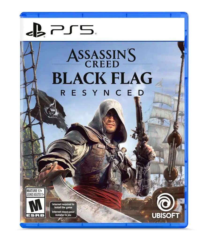 Assassin’s Creed Black Flag Resynced: Day 1 Edition (Sony Playstation 5, 2026)