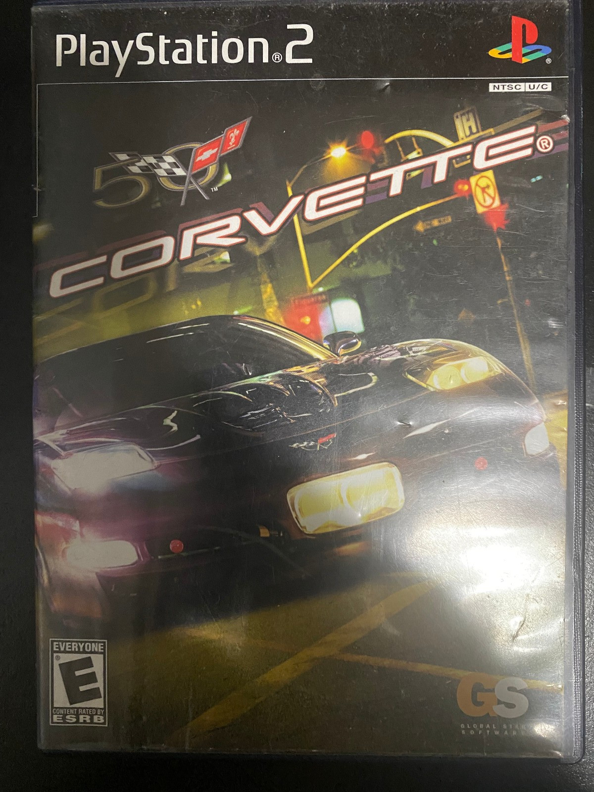 Corvette – PS2 Sony Playstation 2 – Global Star Software – Acceptable Condition