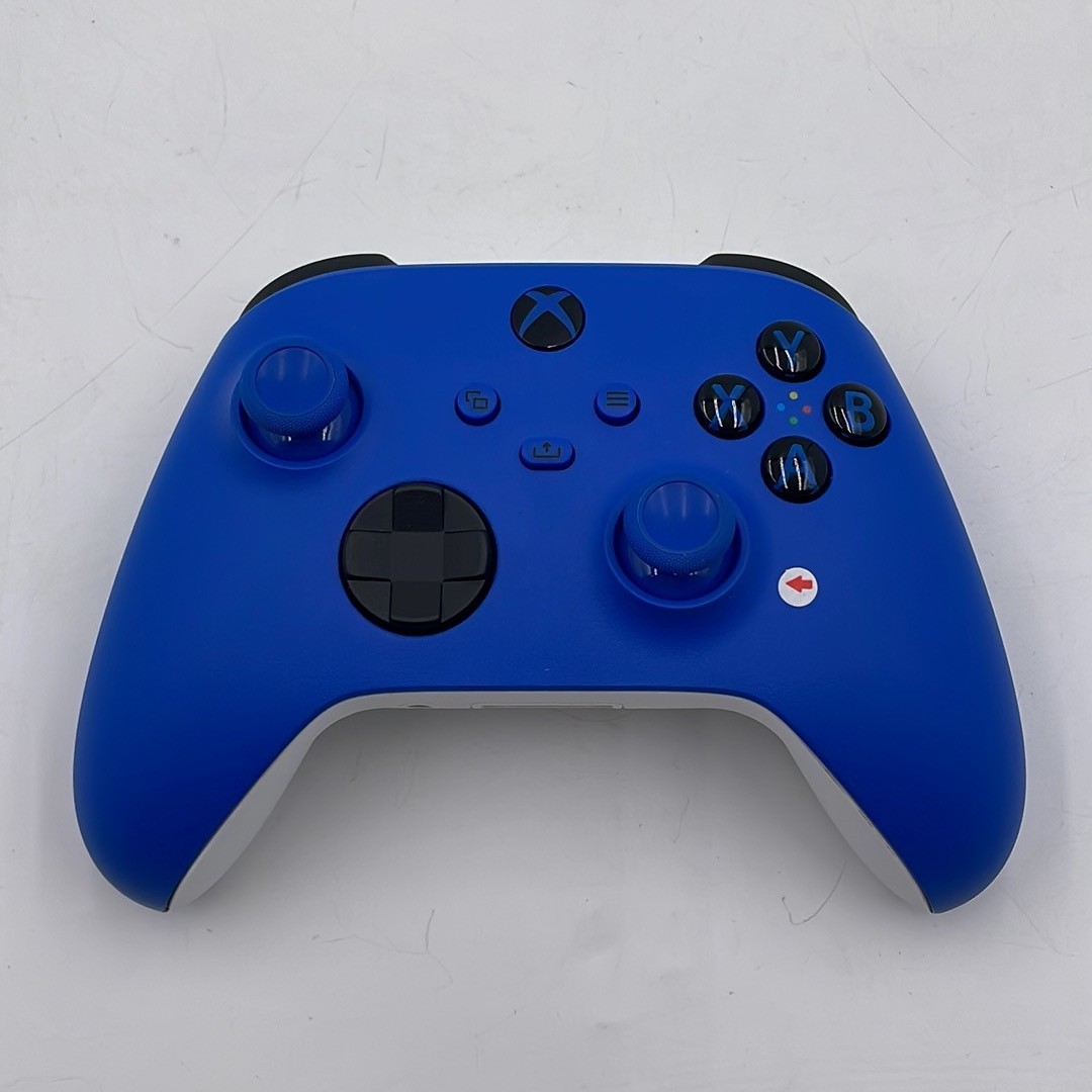 Xbox Wireless Gaming Controller Shock Blue for Xbox, Windows, Android/iOS – READ