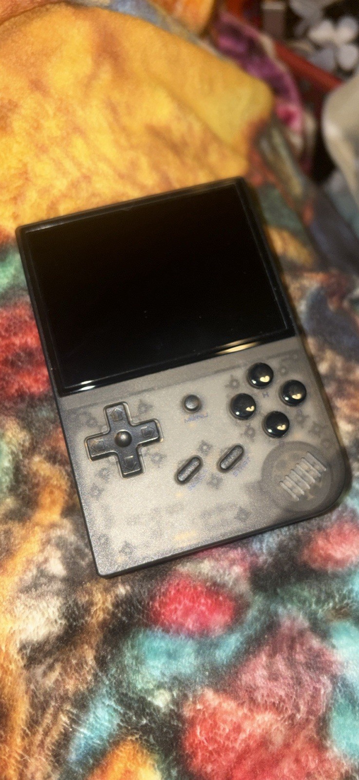 Anbernic RG35XX Plus Handheld Game Console Black USB-C Headphone Jack