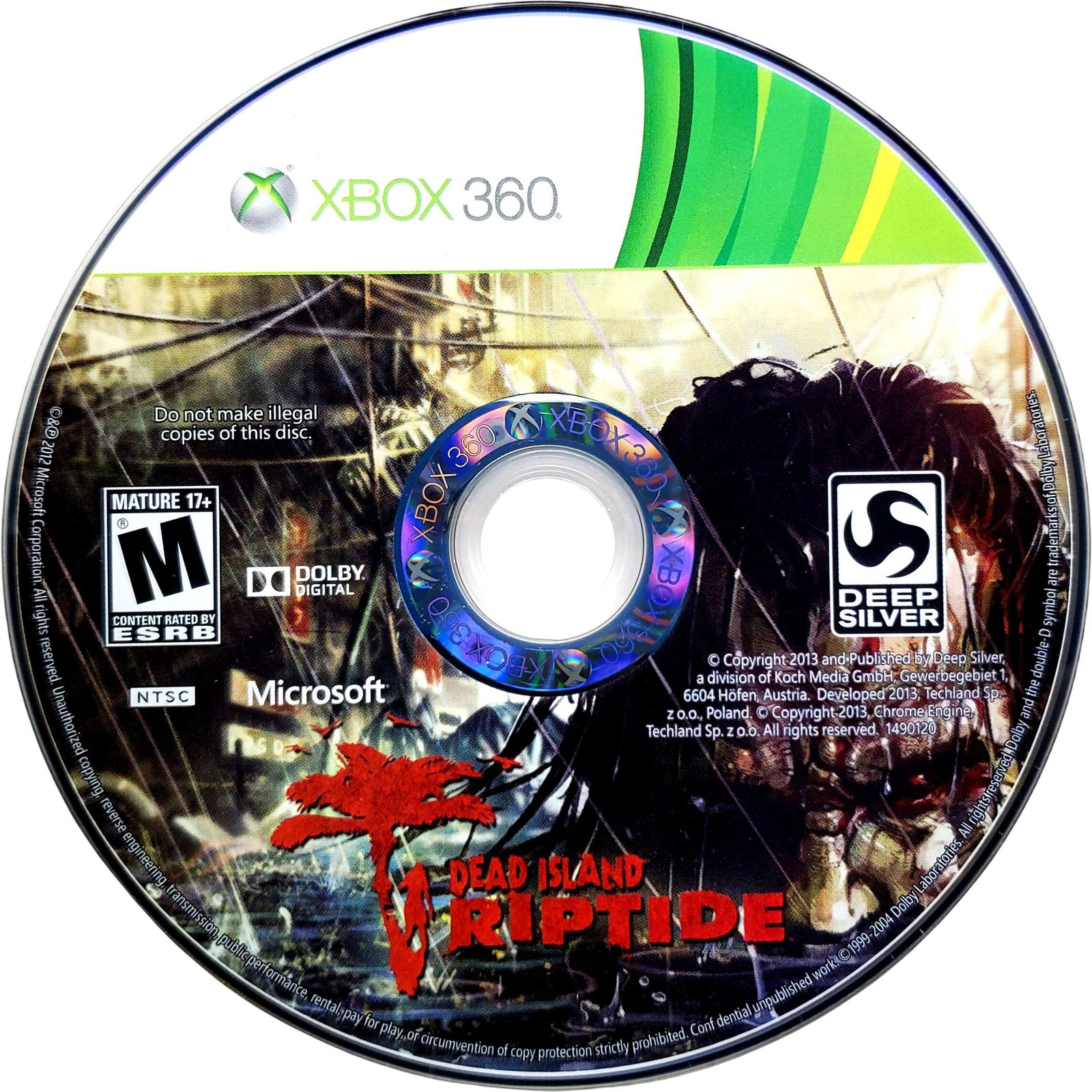 Dead Island Riptide – Microsoft Xbox 360 Pristine Tested 1Y Guarantee