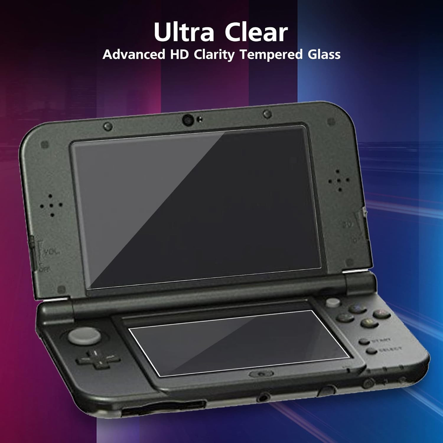 2PCS Film Plastic Screen Protector For Nintendo New 3DS XL/LL Model Console 2014