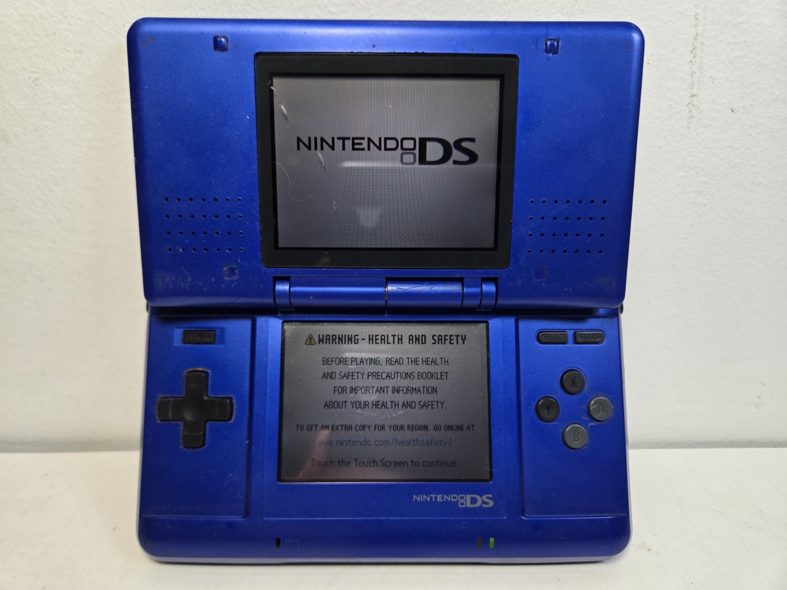 Original Nintendo DS NTR-001 Blue Tested And Working