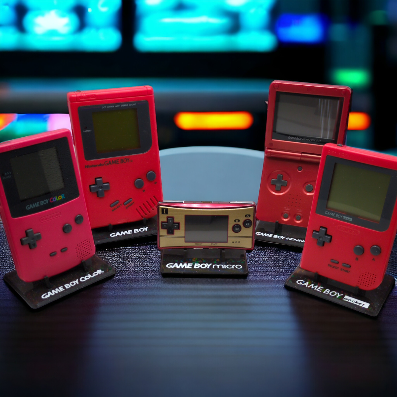 Nintendo Game Boy, DS, 2DS & 3DS Display Stand – Pick Your Model and Color