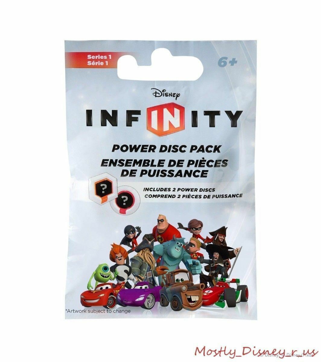 New Disney Infinity Game Power Disc Series 1 Pack Exclusive Blind Bag Package