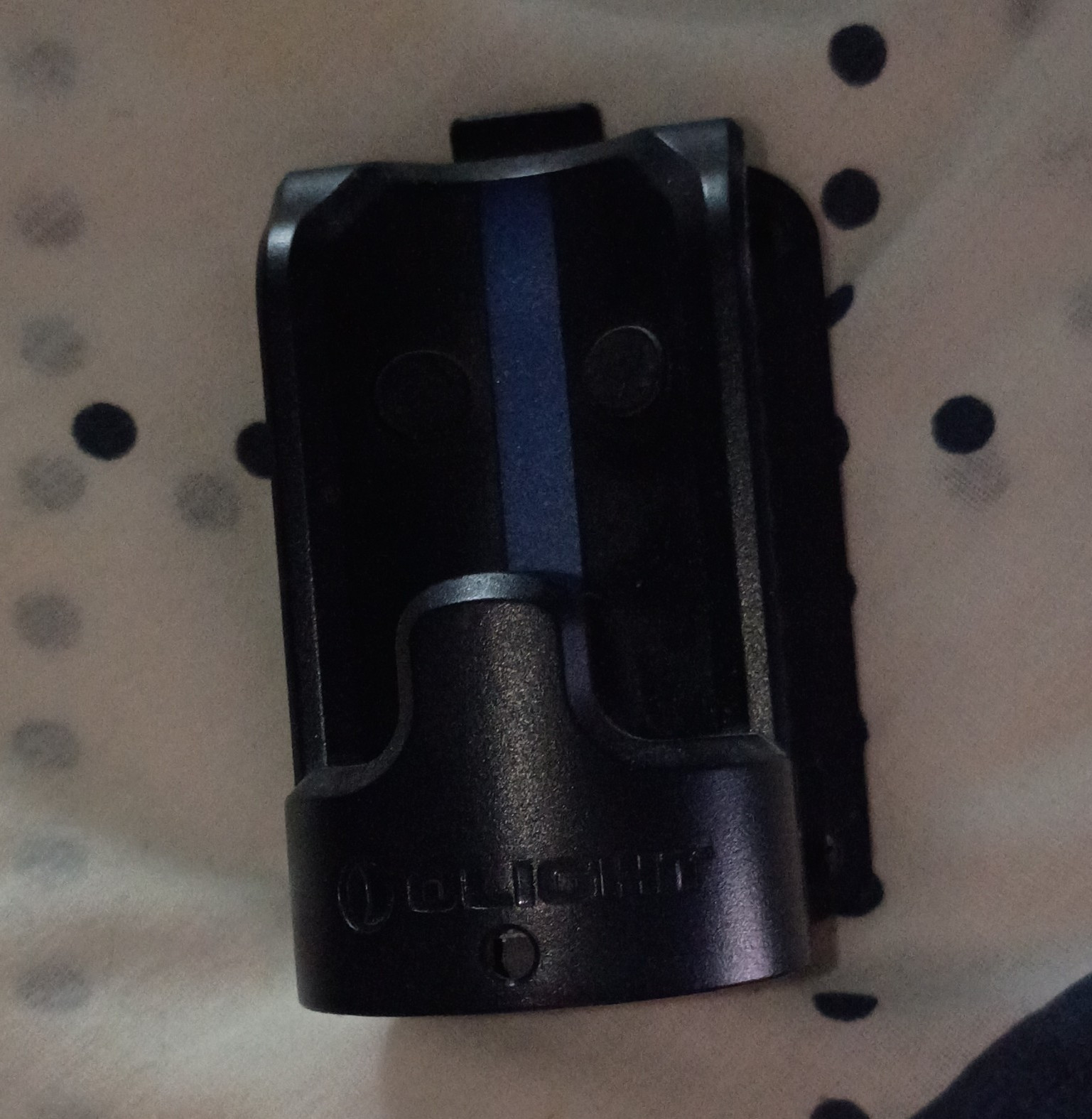 Olight R50 Pro Charging Dock Wired DC 12V 1.5A Input/Output Black/Blue