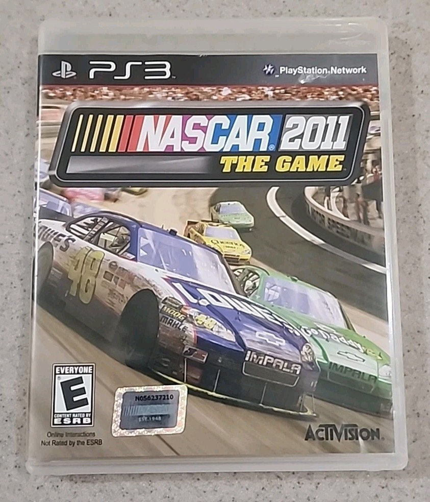 NASCAR The Game 2011 (Sony PlayStation 3, 2011) TESTED