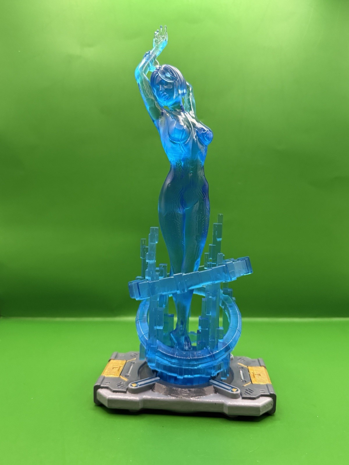 Halo Cortana Chip Statue #2