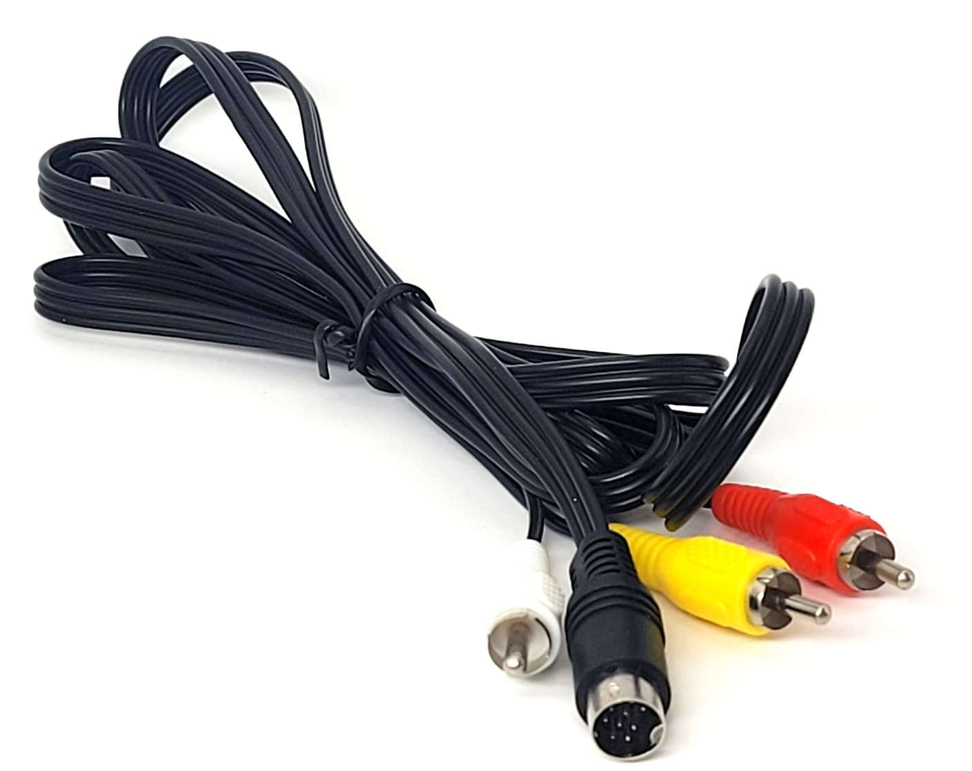 Sega Genesis 2/3 AV Cable Replacement 6FT Composite RCA Audio Video Cord MK-1631