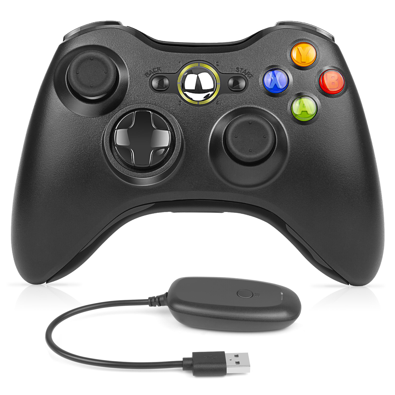 Wired / Wireless Controller for XBOX 360 PC and WINDOWS 7 8 10 11 Gamepad