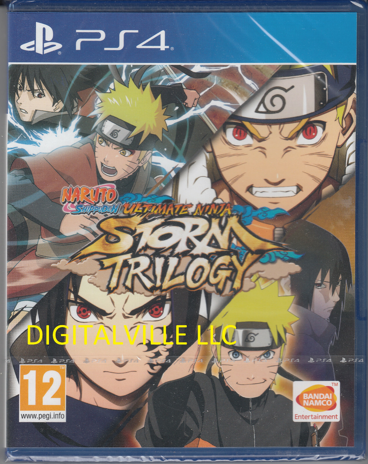 Naruto Shippuden Ultimate Ninja Storm Trilogy PS4 Brand New Factory Sealed
