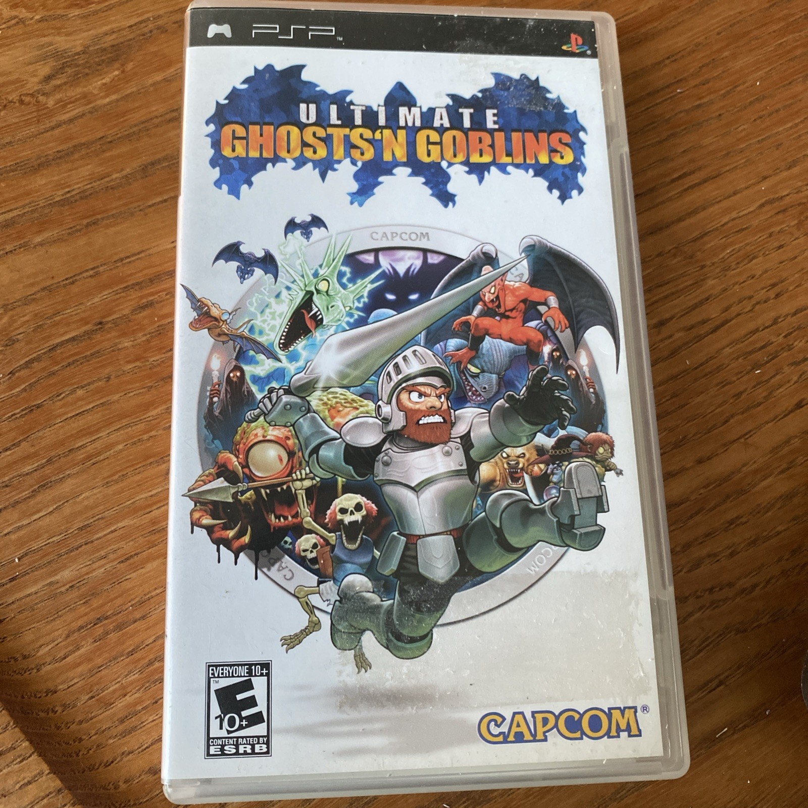 Ultimate Ghosts ‘N Goblins W/ Case Manual Sony Playstation Portable PSP Capcom