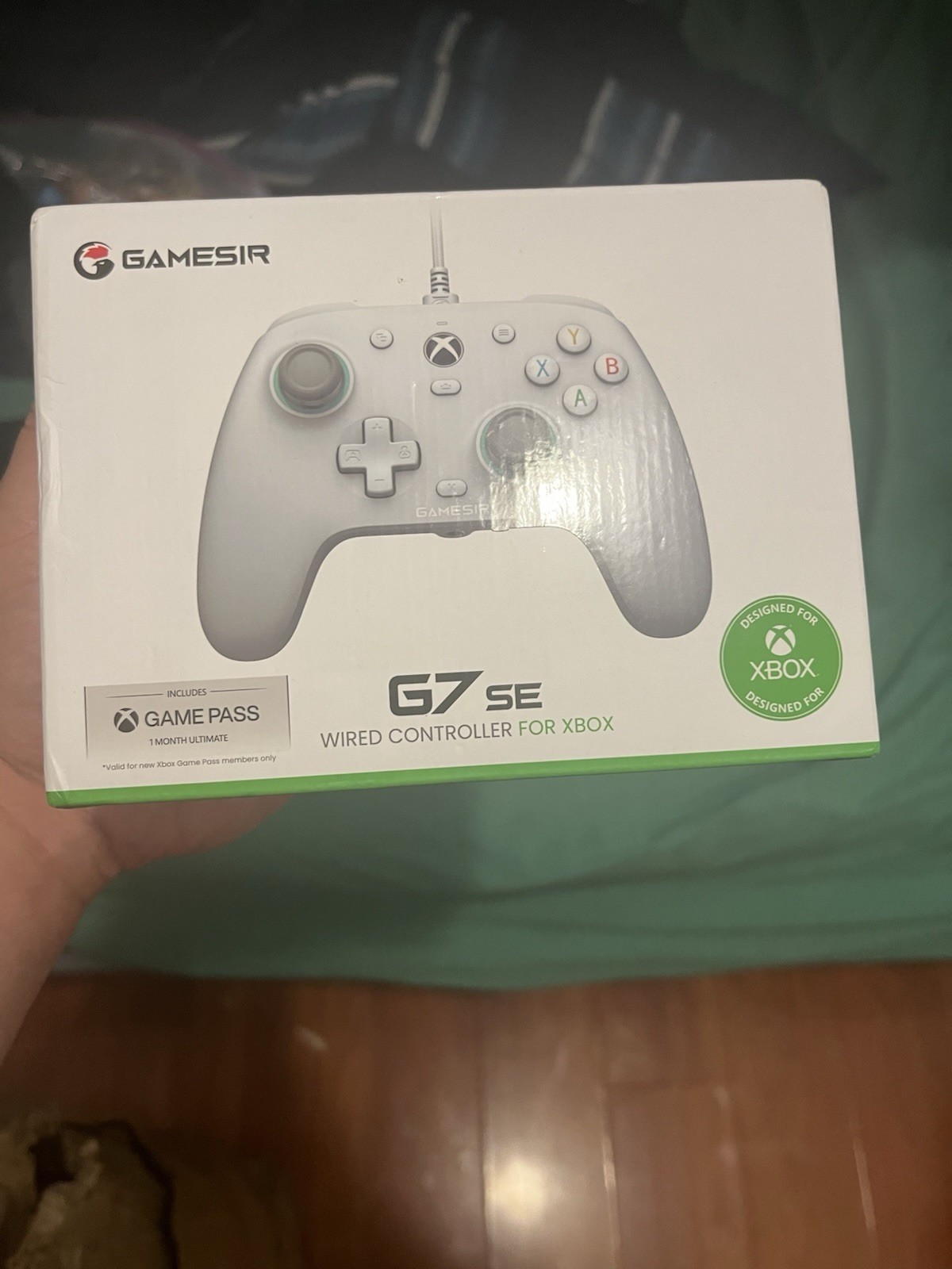 GameSir G7 SE Wired USB-C Controller 3m White Hall Effect, 3.5mm Jack