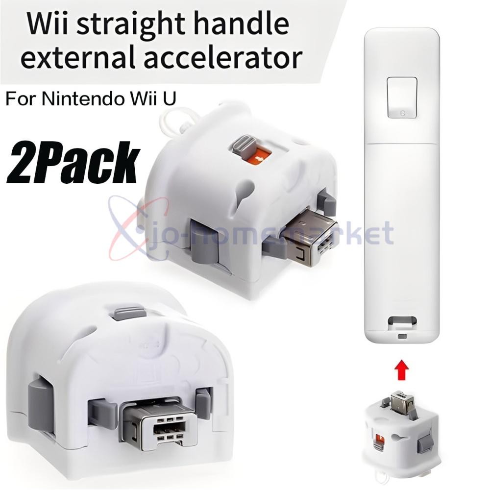2PC For Wii Motion Plus Sensor Adapter Attachment Nintendo Wii /Wii U Controller