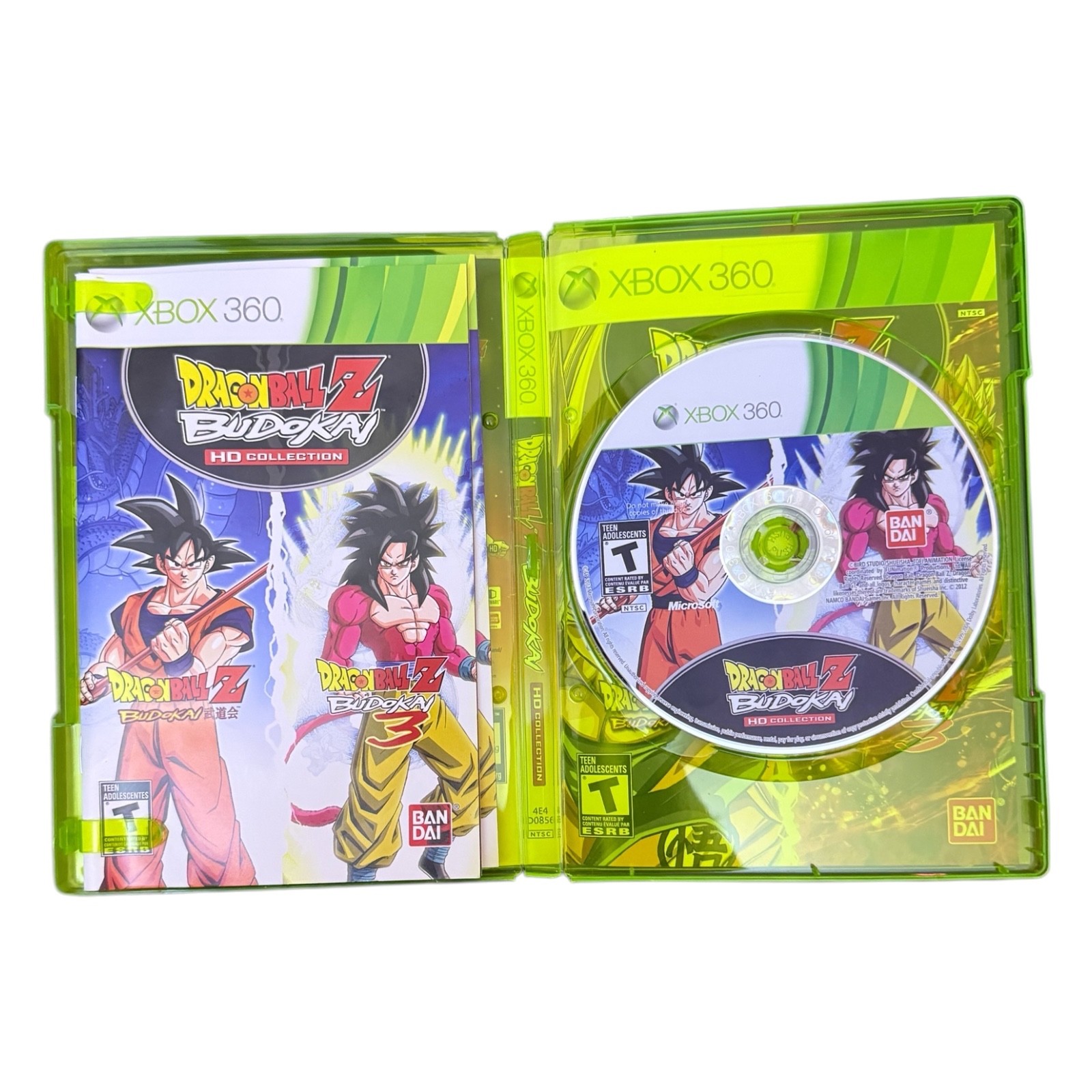 Dragon Ball Z Budokai HD Collection Xbox 360 Complete Tested Working Pre-Owned