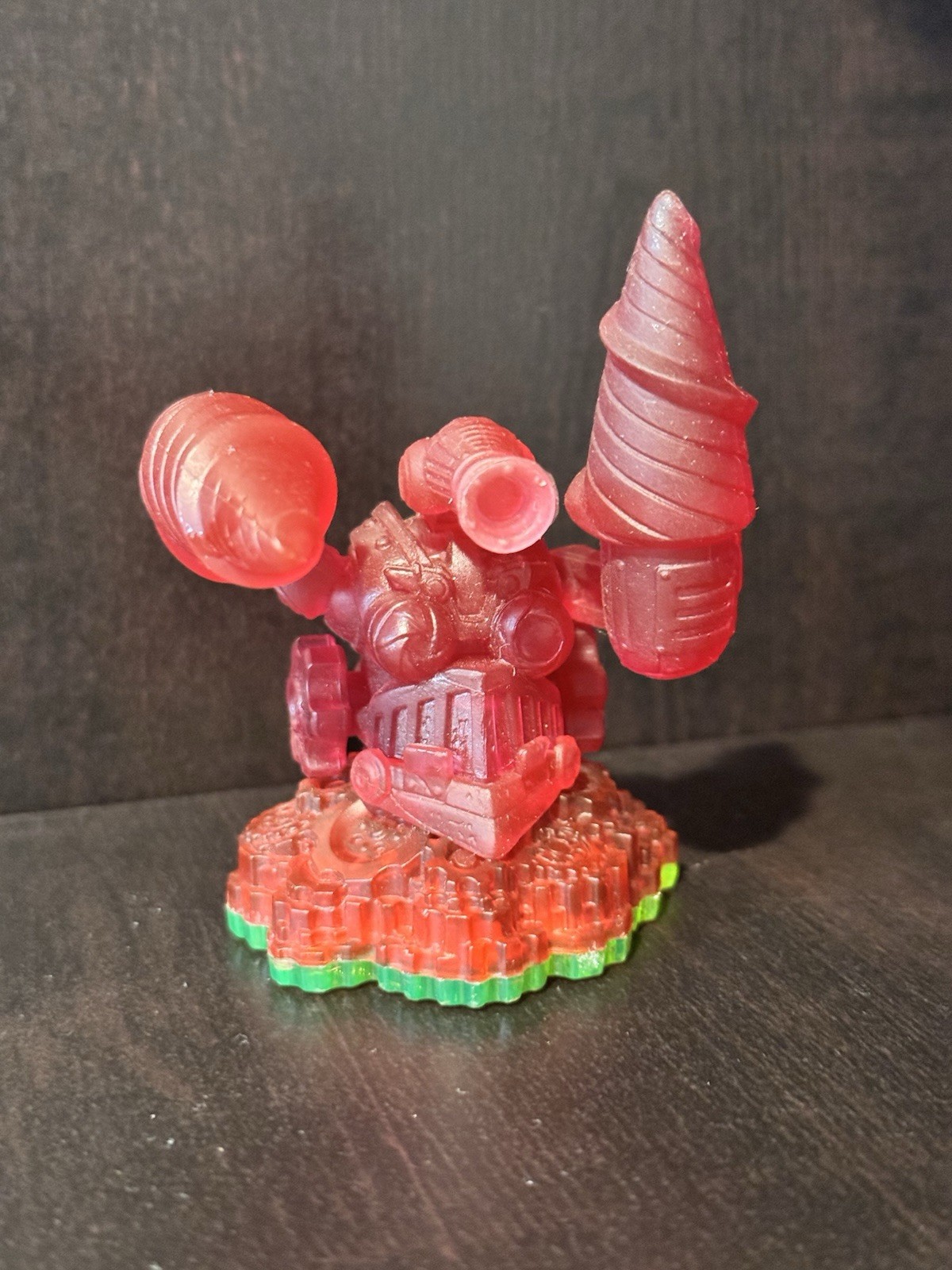 Skylanders Spyro’s Adventure Drill Sergeant Clear RED Limited Edition 84176888