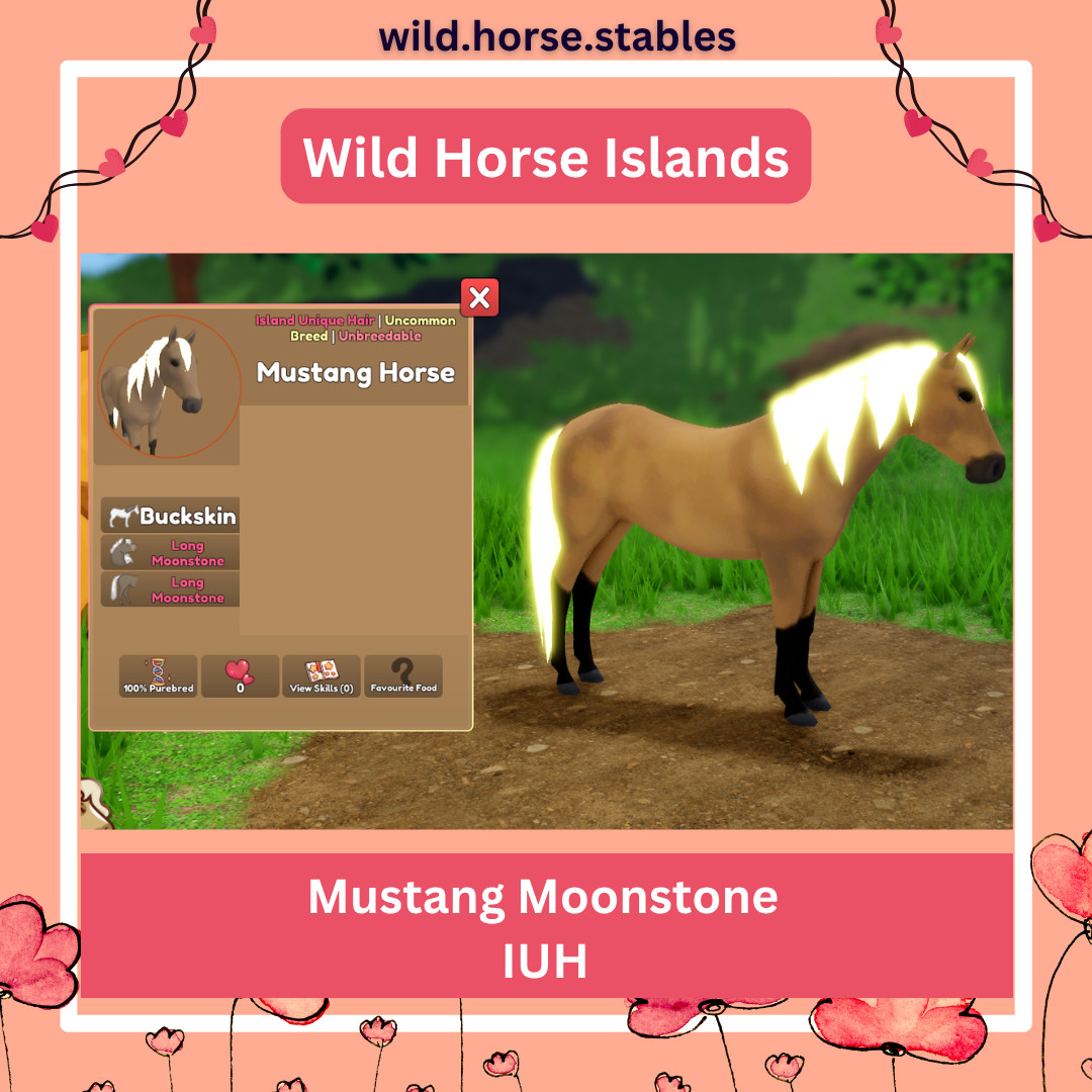 Wild Horse Islands – Mustang Island Unique Hairs/IUH