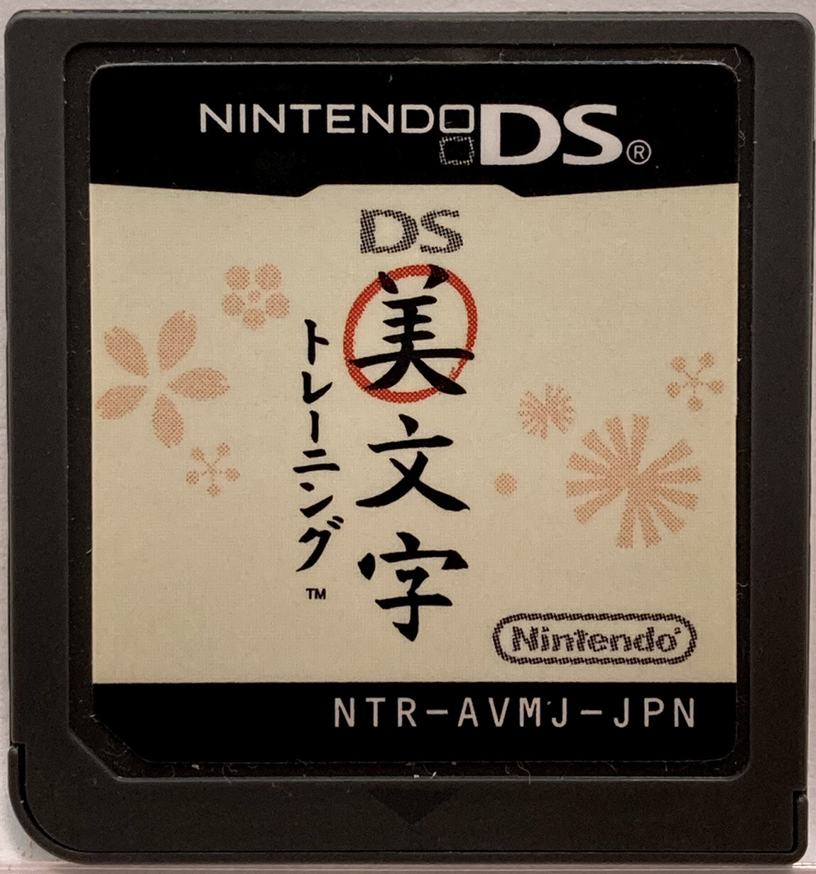 Nintendo DS Bimoji Training Write Beautifully Japanese Characters Games