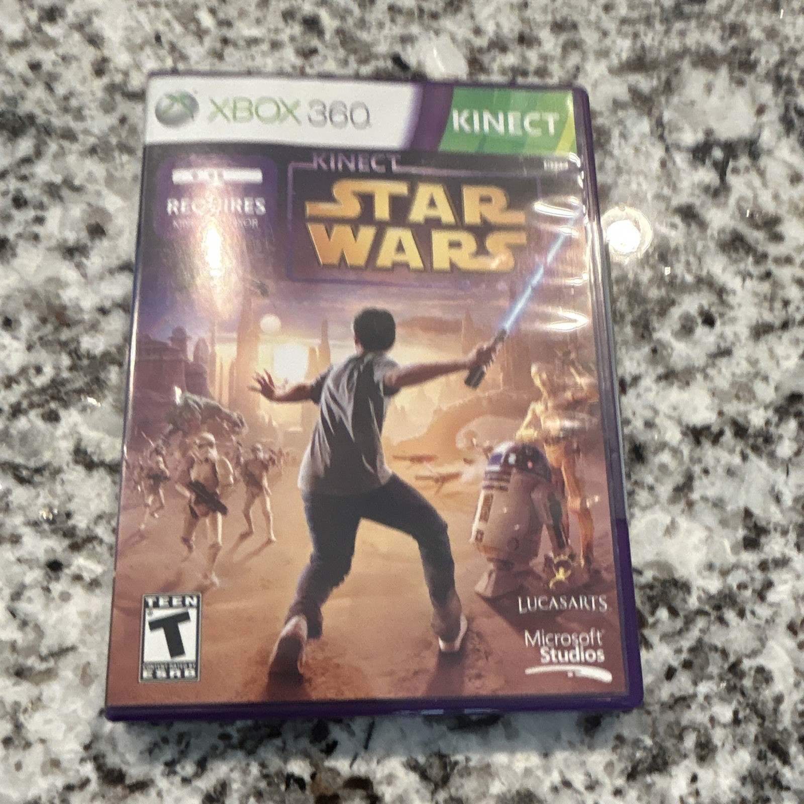 Kinect Star Wars Xbox 360 CIB Complete Box Manual and Disc