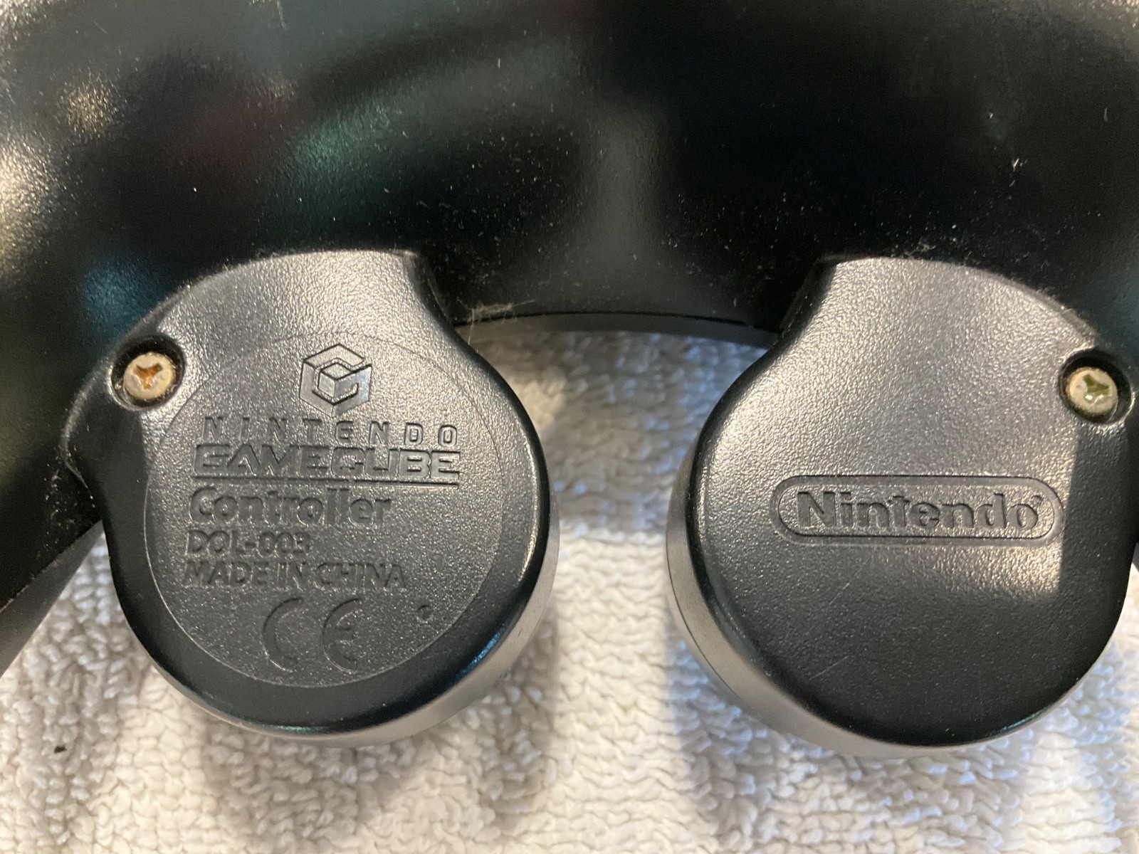 Nintendo Official GameCube Controller black NGC DOL-003 US SELLER