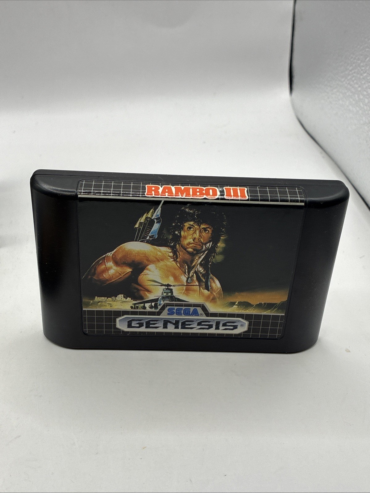 SEGA GENESIS RAMBO 3 COMPLETE IN BOX CIB RARE AUTHENTIC