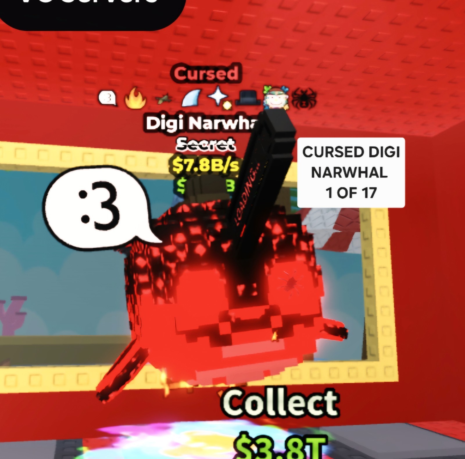 🔥 Digi Narwhal Cursed 7.8B/s | Steal A Brainrot 🔥✅️