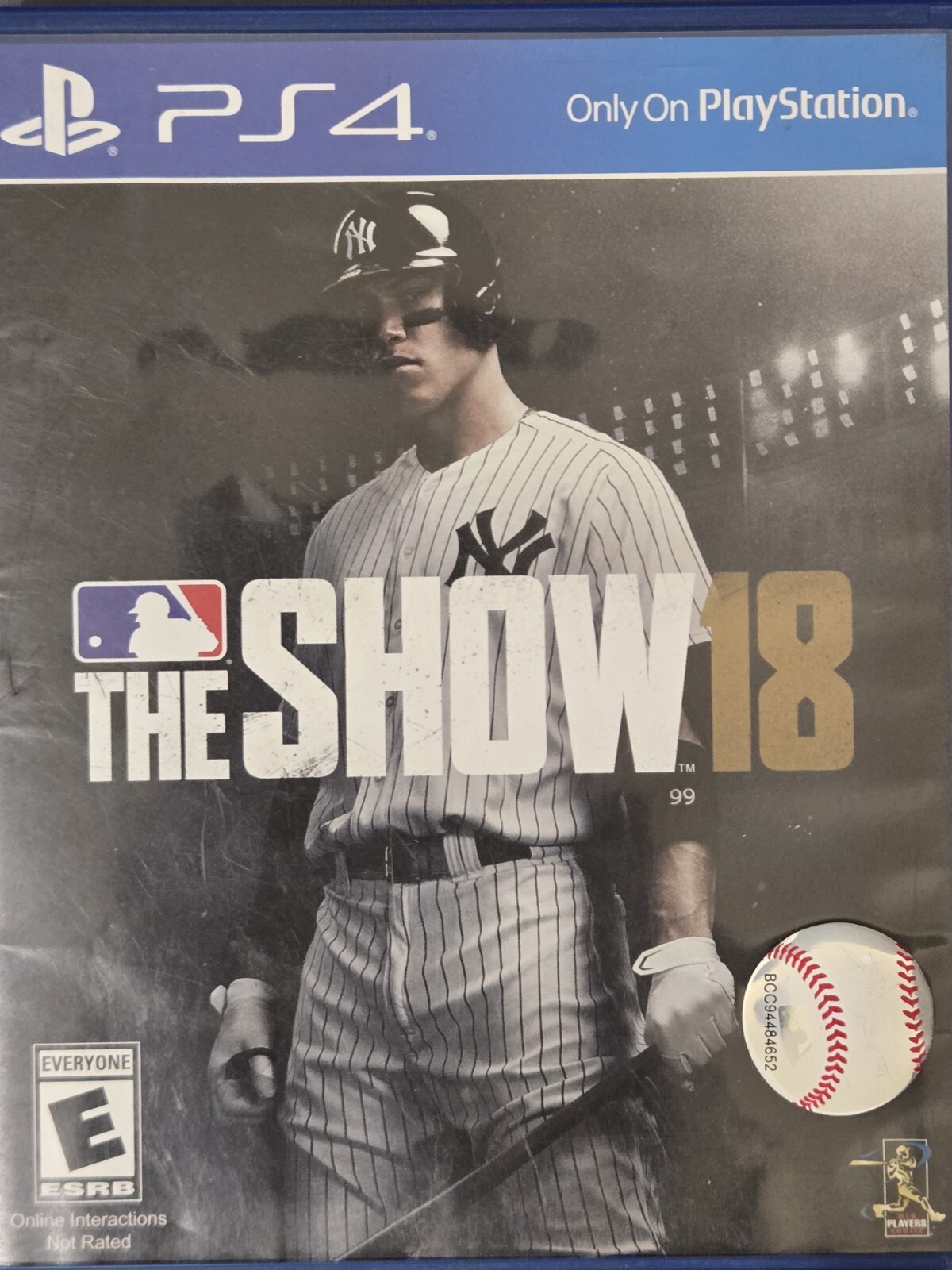 ps4 game MLB the show 18 Aaron Judge otc