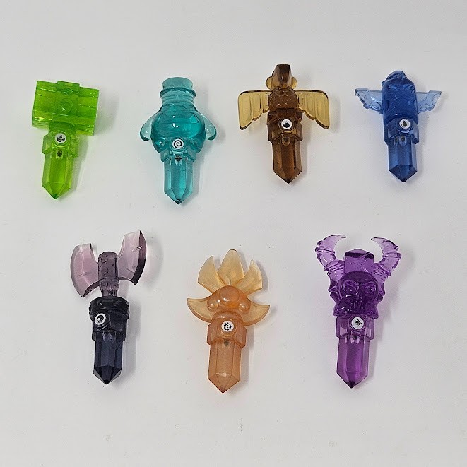 LOT 7 Skylanders Trap Team Traps Crystals Life Air Earth Water Undead Tech Magic