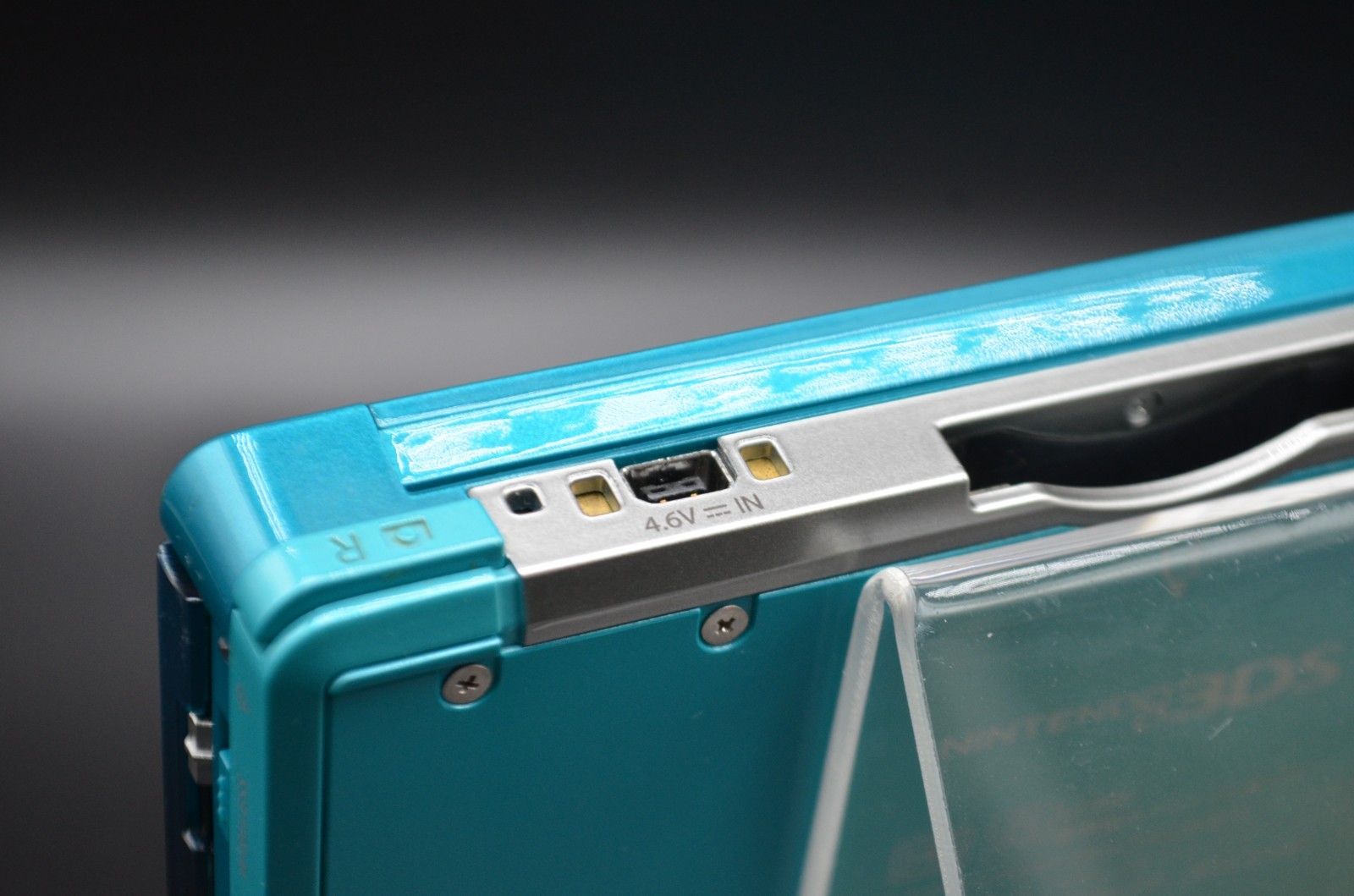[REGION FREE]Nintendo 3DS Aqua Blue Console Used 001