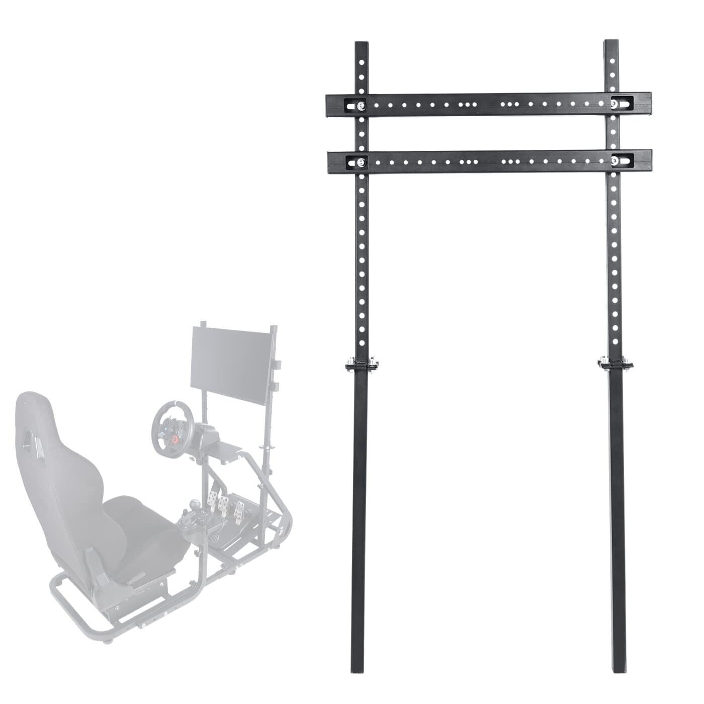 Marada Racing Simulator Cockpit with Monitor Stand or Seat Fit Logitech G923 G29
