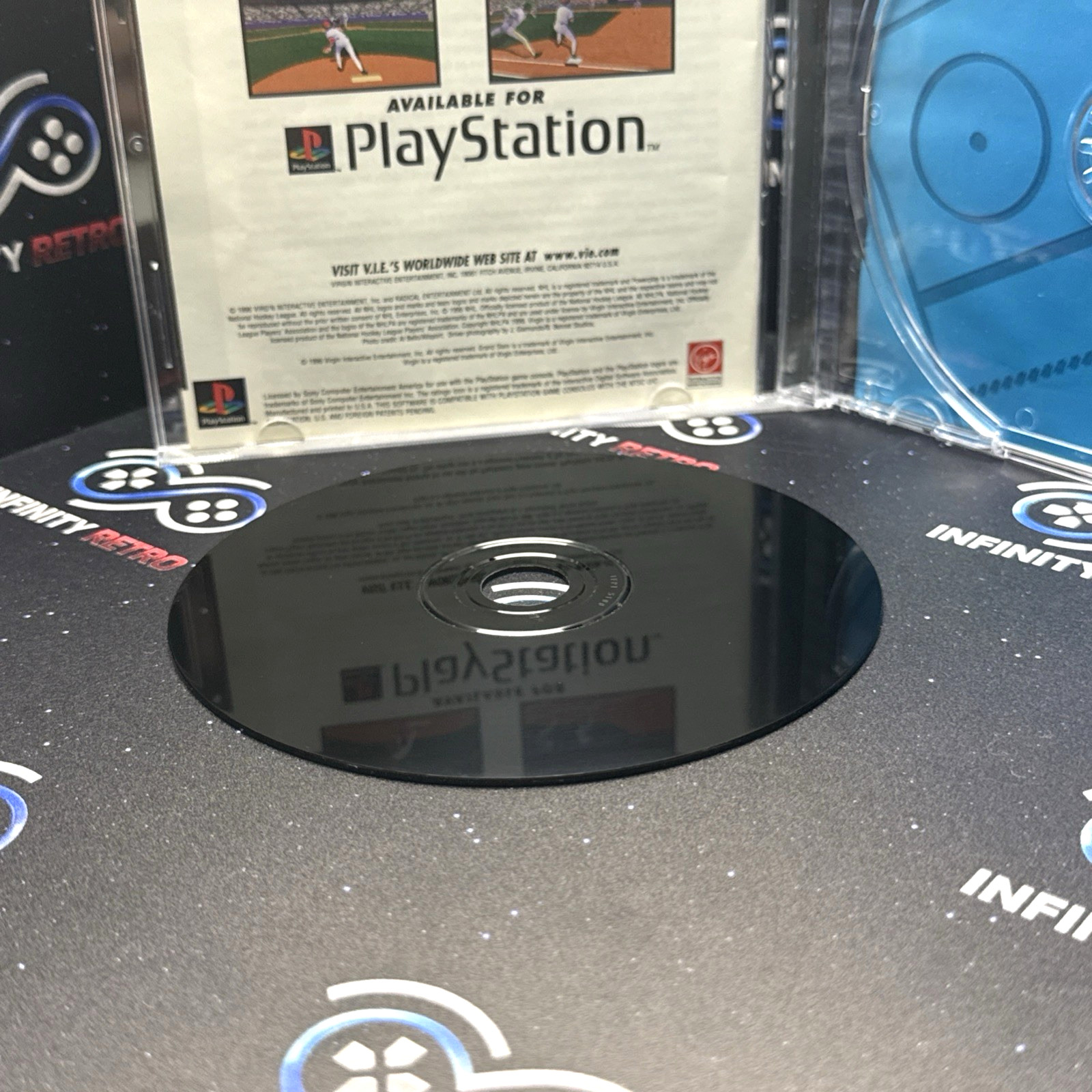 NHL Powerplay ’96 Sony PlayStation 1 PS1 CIB Refurbished & Tested Free Shipping